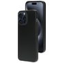 Mobiparts Classic iPhone 15 Pro Max Hoesje Flexibel TPU Backcover - Matt Black