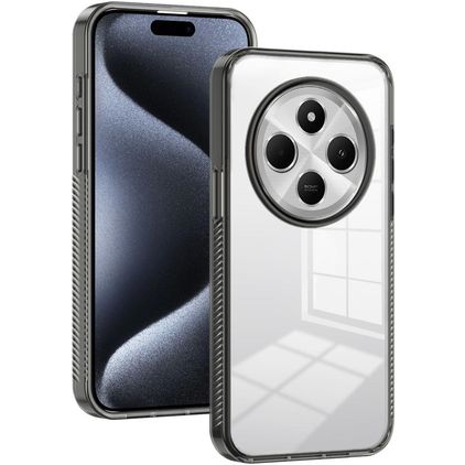 Mobigear Crystal Xiaomi Redmi 14C Hoesje Hardcase Backcover - Zwart