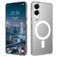 Mobigear Shockproof Doorzichtig Samsung Galaxy S25 Edge MagSafe Hoesje Hardcase Backcover - Transparant