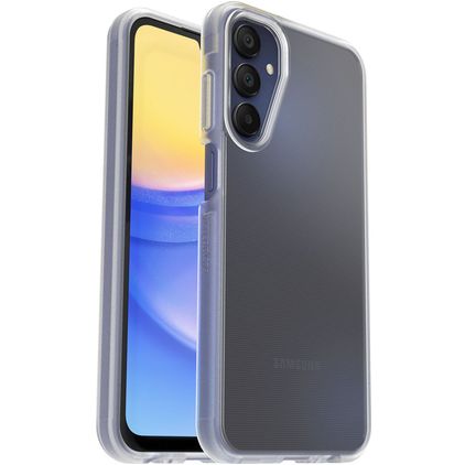 OtterBox React Doorzichtig Samsung Galaxy A15 Hoesje Hardcase Backcover Shockproof - Transparant