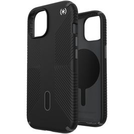Speck Presidio2 Grip iPhone 15 MagSafe Hoesje Hardcase Backcover Shockproof - Zwart