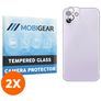 Mobigear iPhone 11 Glazen Camera Protector - Case Friendly (2-Pack)