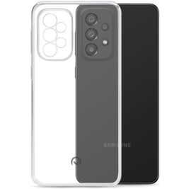 Mobilize Gelly Doorzichtig Samsung Galaxy A33 Hoesje Flexibel TPU Backcover - Transparant