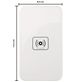 Mobigear Plateau Draadloze lader Qi Wireless 5W 1A - Wit