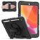 Mobigear SureGrip Xtreme iPad 8 (2020) Hoes Hard Kunststof,Siliconen Backcover + Stylus Houder + Schouderband + Standaard - Zwart