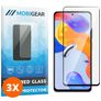 Mobigear Premium Xiaomi Redmi Note 11 Pro 4G Glazen Screenprotector - Case Friendly - Zwart (3-Pack)