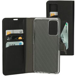 Mobiparts Classic Wallet OPPO A16 Hoesje Bookcase Portemonnee - Zwart