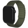 Mobilize Magnetic Siliconen Apple Watch Bandje Magneetsluiting - 49/46/45/44 mm - Groen
