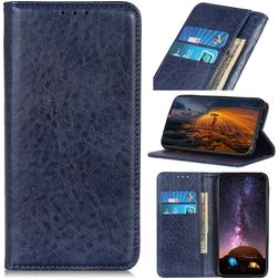 Mobigear Classic Elegance iPhone 12 Hoesje Bookcase Portemonnee - Blauw
