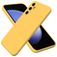 Mobigear Colors Samsung Galaxy A35 Siliconen Hoesje Backcover - Geel