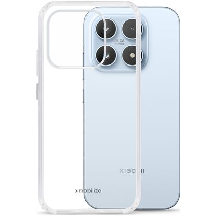Mobilize Gelly Case Doorzichtig Xiaomi 17 Hoesje Flexibel TPU Backcover - Transparant