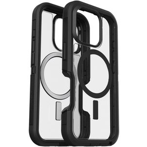 Otterbox Defender iPhone 16 Pro MagSafe Hoesje Hardcase Backcover Shockproof - Transparant / Zwart