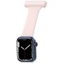 Mobigear Clip Verpleegkundige Apple Watch Bandje Speld - 49/46/45/44 mm - Pastelroze