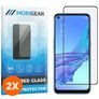 Mobigear Premium OPPO A53s Glazen Screenprotector - Case Friendly - Zwart (2-Pack)