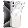 Mobigear Basics Doorzichtig iPhone 15 Pro Hoesje Flexibel TPU Backcover - Transparant
