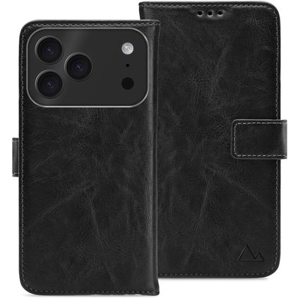 My Style Flex Wallet iPhone 17 Pro Max Hoesje Bookcase Portemonnee - Zwart