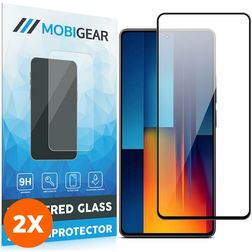 Mobigear Premium POCO M6 Glazen Screenprotector - Case Friendly (2-Pack)