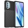 Mobigear Groove Motorola Moto G51 5G Hoesje Flexibel TPU Backcover - Zwart