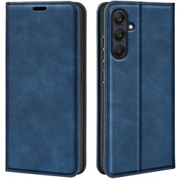 Mobigear Retro Slim Samsung Galaxy A26 Hoesje Bookcase Portemonnee - Donkerblauw