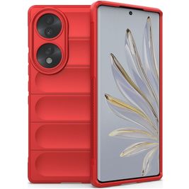 Mobigear Bumpy HONOR 70 Hoesje Flexibel TPU Backcover - Rood