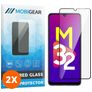 Mobigear Premium Samsung Galaxy M32 4G Glazen Screenprotector - Case Friendly - Zwart (2-Pack)