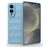 Mobigear Bumpy Samsung Galaxy S25 Edge Hoesje Flexibel TPU Backcover - Blauw