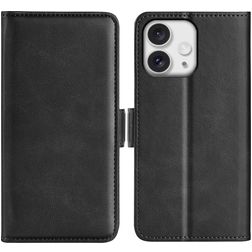Mobigear Slim Magnet iPhone 16 Pro Max Hoesje Bookcase Portemonnee - Zwart