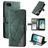 Mobigear Rhombus iPhone 7 Hoesje Bookcase Portemonnee - Groen