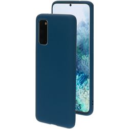 Mobiparts Samsung Galaxy S20 Siliconen Hoesje Backcover - Blueberry Blue