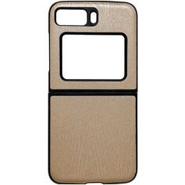 Mobigear Excellent Motorola Razr (2022) Hoesje Hardcase Backcover - Goud
