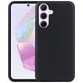 Mobigear Basics Samsung Galaxy A36 Hoesje Flexibel TPU Backcover - Zwart