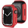 Mobigear Colors Dun Apple Watch - 45 mm Hardcase Hoesje - Rood