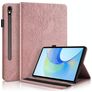 Mobigear Tree Samsung Galaxy Tab S10 FE Plus Hoes Bookcase + Stylus Houder - Roségoud