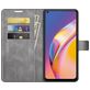 Mobigear Wallet OPPO A94 Hoesje Bookcase Portemonnee - Grijs