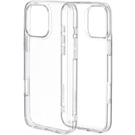 Mobiparts Classic Hardcover Doorzichtig iPhone 16 Pro Max Hoesje Hardcase Backcover - Transparant