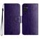 Mobigear Flowers Samsung Galaxy A36 Hoesje Bookcase Portemonnee - Paars