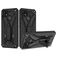 Mobigear Armor Stand Realme C25Y Hoesje Hardcase Backcover Shockproof met Standaard - Zwart