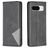 Mobigear Rhombus Slim Google Pixel 8 Hoesje Bookcase - Zwart