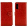 Mobigear Wallet Samsung Galaxy A90 Hoesje Bookcase Portemonnee - Bruin