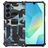Mobigear Armor Stand Samsung Galaxy A16 Hoesje Hardcase Backcover Shockproof met Standaard - Blauw