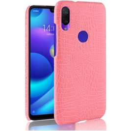 Mobigear Croco Xiaomi Redmi 7 Hoesje Hardcase Backcover - Roze