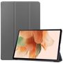Mobigear Tri-Fold Samsung Galaxy Tab S7 FE Hoes Bookcase - Grijs