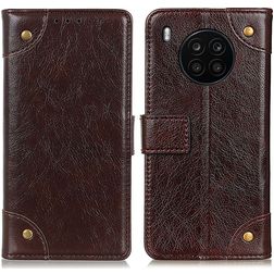 Mobigear Ranch HONOR 50 Lite Hoesje Bookcase Portemonnee - Bruin