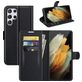 Mobigear Classic Samsung Galaxy S22 Ultra Hoesje Bookcase Portemonnee - Zwart