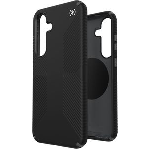 Speck Presidio2 Grip Magnet Samsung Galaxy S25 Plus MagSafe Hoesje Hardcase Backcover Shockproof - Zwart