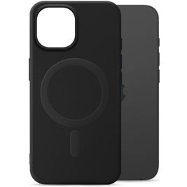 My Style Protective Flex iPhone 13 MagSafe Hoesje Flexibel TPU Backcover - Zwart