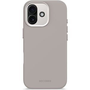 Decoded iPhone 17 Siliconen Hoesje Backcover - Soft Taupe