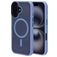 Mobiparts Hardcover iPhone 16 MagSafe Hoesje Hardcase Backcover - Satin Light Blue