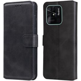 Mobigear Wallet Xiaomi Redmi 10C Hoesje Bookcase Portemonnee - Zwart