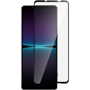 Mobigear Premium Sony Xperia 10 IV Glazen Screenprotector - Case Friendly - Zwart